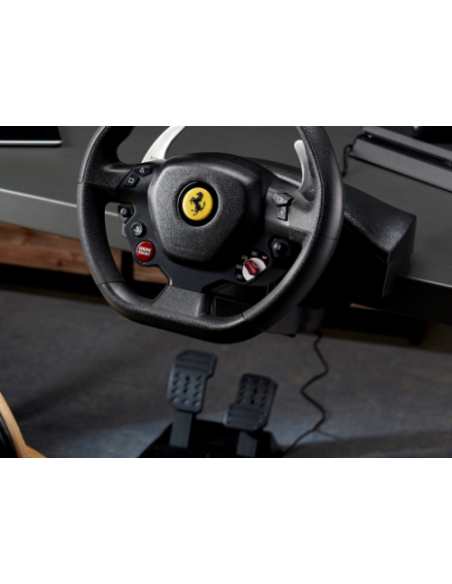 Thrustmaster T80 Ferrari 488 GTB Edition Negro Volante + Pedales Digital PlayStation 4