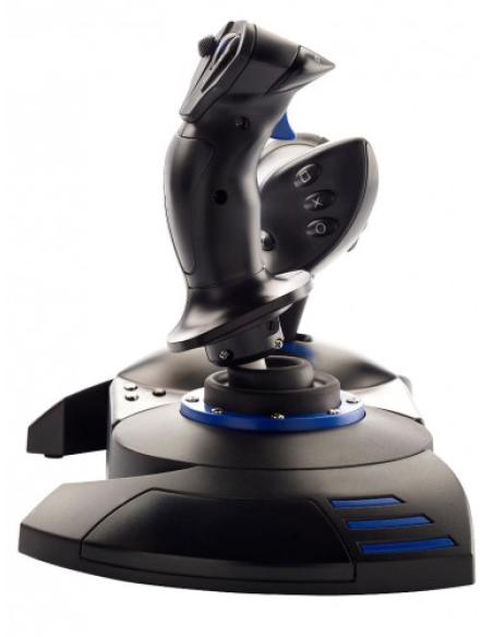 Thrustmaster T.Flight Hotas 4 Palanca de mando PC,PlayStation 4 Digital USB 2.0 Negro, Azul