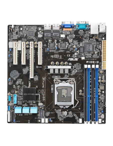 ASUS P10S-M placa base para servidor y estación de trabajo Intel® C232 LGA 1151 (Zócalo H4) micro ATX