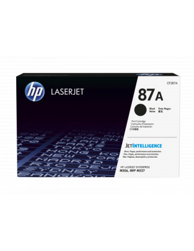 HP 87A TONER HP87A NEGRO (CF287A)