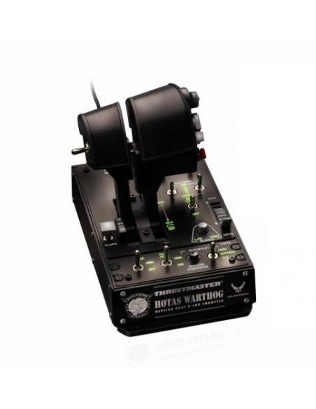 Thrustmaster HOTAS Warthog Dual Throttles Negro USB Simulador de Vuelo PC