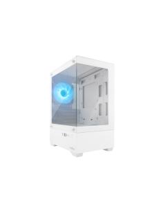 CARCASA COOLBOX GAMING MATX GM200 VISION LITE BLANCA / SIN FUENTE / USB-C 3.2 / 1 VENTILADOR / RGB / COO-CHA-GM200W