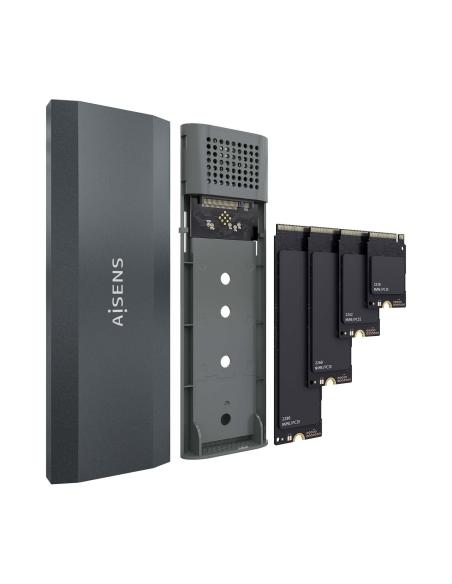 CAJA EXTERNA M.2 (NGFF) ASM2-029GR NVME A USB3.2 GEN2 GRIS AISENS ASM2-029GR