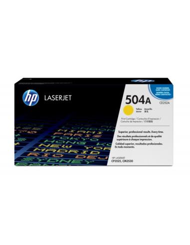 HP 504A TONER HP504A AMARILLO (CE252A)