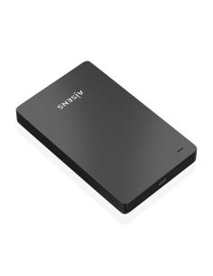 CAJA EXTERNA 2.5 9.5MM SATA A USB-C USB3.1 GEN1 NEGRA AISENS ASE-2542B