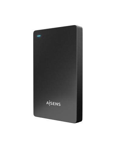 CAJA EXTERNA 2.5 9.5MM SATA A USB-C USB3.1 GEN1 NEGRA AISENS ASE-2542B