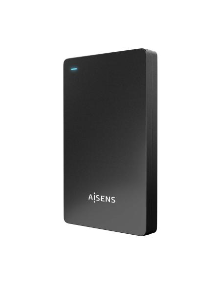 CAJA EXTERNA 2.5 9.5MM SATA A USB-C USB3.1 GEN1 NEGRA AISENS ASE-2542B