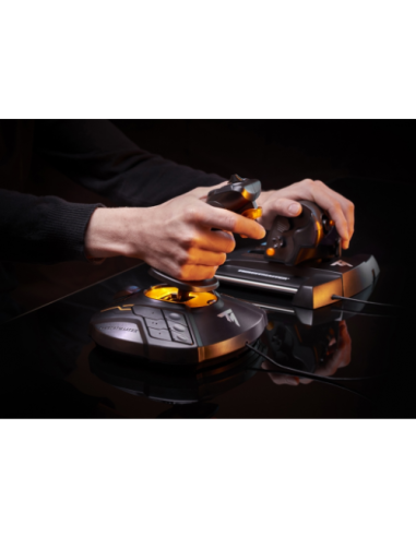 Thrustmaster T-16000M FCS Hotas Negro, Naranja USB Palanca de mando Analógico/Digital MAC, PC