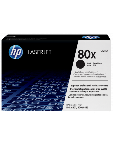 HP 80X TONER HP80X NEGRO (CF280X)
