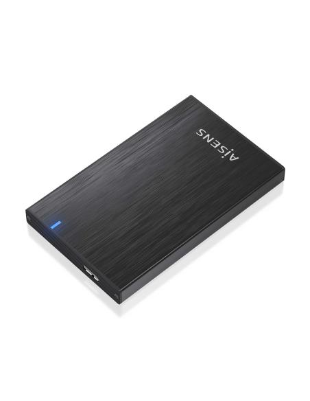 CAJA EXTERNA 2.5 9.5MM SATA A USB 3.0 USB3.1 GEN1 NEGRA AISENS ASE-2527B