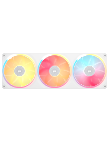 VENTILADOR CAJA CORSAIR LX RGB SERIES ICUE LINK LX360 RGB WHITE 360MM RGB FAN TRIPLE FAN CO-9051066-WW