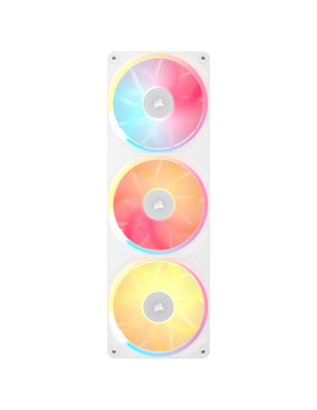 VENTILADOR CAJA CORSAIR LX RGB SERIES ICUE LINK LX360 RGB WHITE 360MM RGB FAN TRIPLE FAN CO-9051066-WW