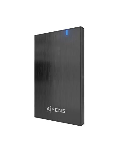 CAJA EXTERNA 2.5 9.5MM SATA A USB 3.0 USB3.1 GEN1 NEGRA AISENS ASE-2527B