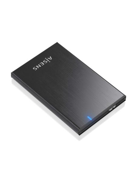 CAJA EXTERNA 2.5 9.5MM SATA A USB 3.0 USB3.1 GEN1 NEGRA AISENS ASE-2528B