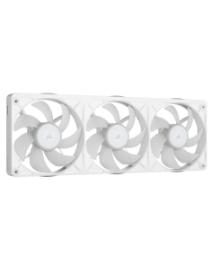 VENTILADOR CAJA CORSAIR RX II RGB SERIES ICUE LINK RX360 II UNIFIED FRAME RGB WHITE WITH ICUE LINK SYSTEM HUB 360MM RGB FAN TRIP 2