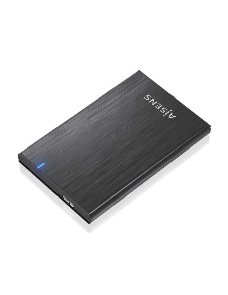 CAJA EXTERNA 2.5 9.5MM SATA A USB 3.0 USB3.1 GEN1 NEGRA AISENS ASE-2528B