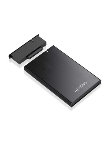 CAJA EXTERNA 2.5 9.5MM SATA A USB 3.0 USB3.1 GEN1 NEGRA AISENS ASE-2528B