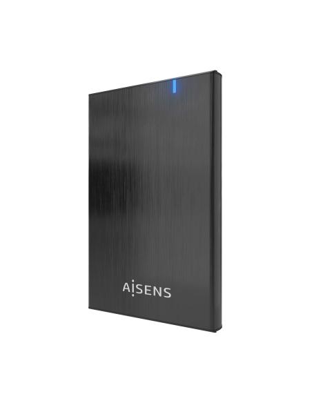 CAJA EXTERNA 2.5 9.5MM SATA A USB 3.0 USB3.1 GEN1 NEGRA AISENS ASE-2528B