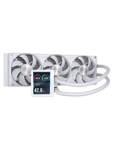 VENTI. CPU CORSAIR NAUTILUS II 360 RS LCD WHITE 360MM RADIATOR LIQUID CPU COOLER CW-9061054-WW