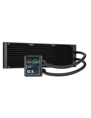 VENTI. CPU CORSAIR NAUTILUS II 360 RS LCD 360MM RADIATOR LIQUID CPU COOLER CW-9061053-WW