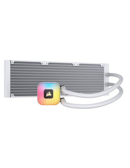 VENTI. CPU CORSAIR NAUTILUS II 360 RS ARGB WHITE 360MM RADIATOR LIQUID CPU COOLER CW-9061050-WW
