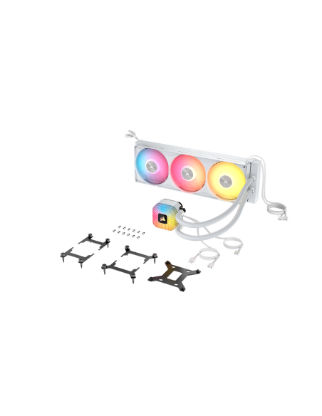 VENTI. CPU CORSAIR NAUTILUS II 360 RS ARGB WHITE 360MM RADIATOR LIQUID CPU COOLER CW-9061050-WW
