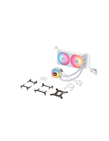 VENTI. CPU CORSAIR NAUTILUS II 240 RS ARGB WHITE 240MM RADIATOR LIQUID CPU COOLER CW-9061048-WW