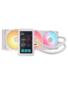VENTI. CPU CORSAIR ICUE LINK TITAN II 360 RX LCD WHITE 360MM RADIATOR LIQUID CPU COOLER CW-9061046-WW