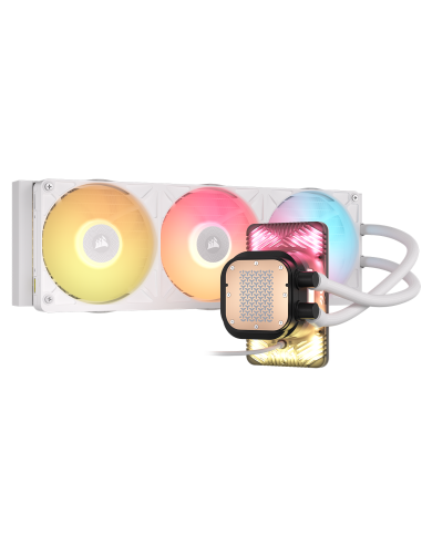 VENTI. CPU CORSAIR ICUE LINK TITAN II 360 RX LCD WHITE 360MM RADIATOR LIQUID CPU COOLER CW-9061046-WW