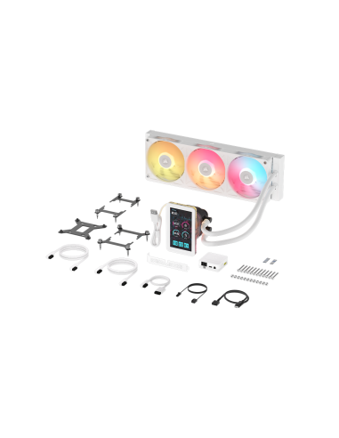 VENTI. CPU CORSAIR ICUE LINK TITAN II 360 RX LCD WHITE 360MM RADIATOR LIQUID CPU COOLER CW-9061046-WW