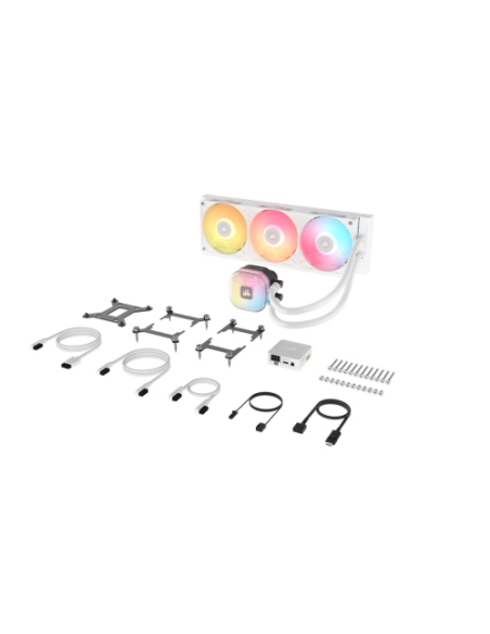 VENTI. CPU CORSAIR ICUE LINK TITAN II 360 RX RGB WHITE 360MM RADIATOR LIQUID CPU COOLER CW-9061038-WW