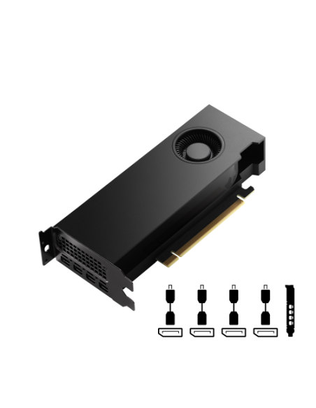PNY VCNRTX4000ADALP-PL tarjeta gráfica NVIDIA Quadro RTX 4000 20 GB GDDR6