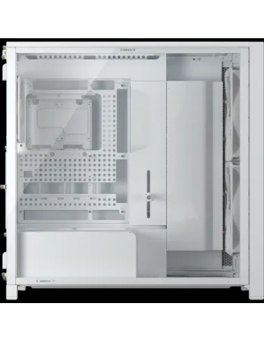 Corsair FRAME 5000D WOOD RS Midi Tower Nuez, Blanco