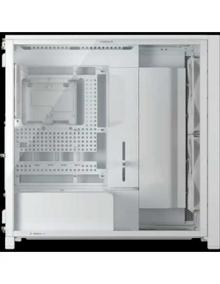 Corsair FRAME 5000D WOOD RS Midi Tower Nuez, Blanco