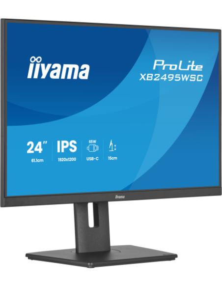 MONITOR IIYAMA, 24.1" IPS 1H1C 65W, 1920x1200, 1A1C