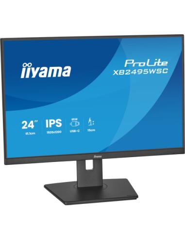 MONITOR IIYAMA, 24.1" IPS 1H1C 65W, 1920x1200, 1A1C