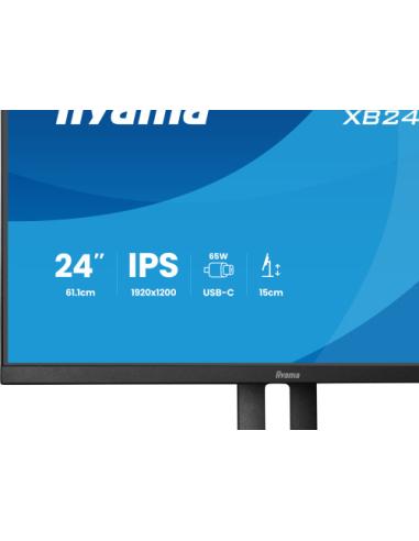 MONITOR IIYAMA, 24.1" IPS 1H1C 65W, 1920x1200, 1A1C