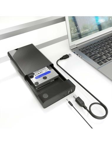 CAJA EXTERNA 3.CAJA5 SATA A USB 3.0USB3.1 GEN1 NEGRA AISENS ASE-3529B