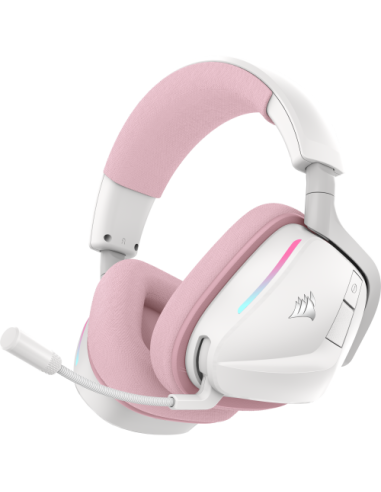 Corsair VOID WIRELESS v2 Gaming Headset - Pink Auriculares Inalámbrico y alámbrico Diadema Juego USB tipo A Bluetooth Rosa