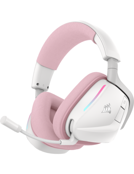 Corsair VOID WIRELESS v2 Gaming Headset - Pink Auriculares Inalámbrico y alámbrico Diadema Juego USB tipo A Bluetooth Rosa