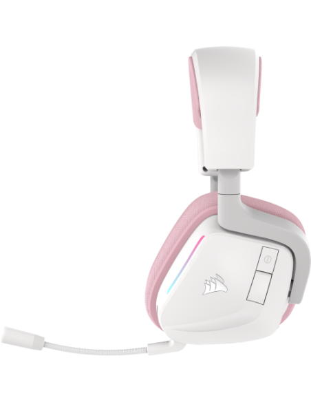 Corsair VOID WIRELESS v2 Gaming Headset - Pink Auriculares Inalámbrico y alámbrico Diadema Juego USB tipo A Bluetooth Rosa