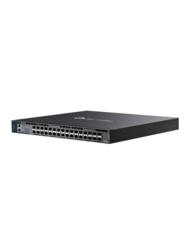 TP-LINK SX6632YF SWITCH GESTIONABLE DE AGREGACIÓN L3 APILABLE OMADA DE 26 PUERTOS 10G CON 6 RANURAS 25G