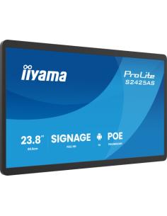 IIYAMA 24" SMALL FORMAT SIGNAGE WITH ANDROID 14+GMS, 5-YEAR IISIGNAGE2 LICENCE, SOC OCTA-CORE RK3576 4GB, STORAGE 32GB, 1920X108