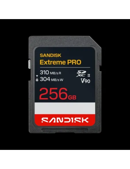 SanDisk Extreme PRO SD UHS-II V90 Card - 256GB SDXC