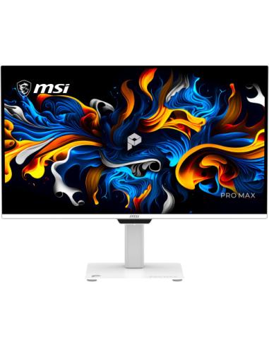MSI Pro MAX 271UPXW12G pantalla para PC 67,3 cm (26.5") 3840 x 2160 Pixeles UltraWide Full HD QD-OLED Blanco
