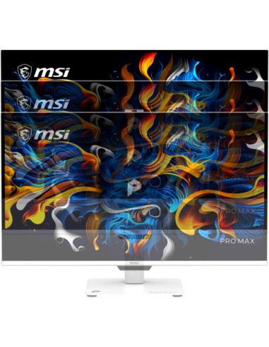 MSI Pro MAX 271UPXW12G pantalla para PC 67,3 cm (26.5") 3840 x 2160 Pixeles UltraWide Full HD QD-OLED Blanco