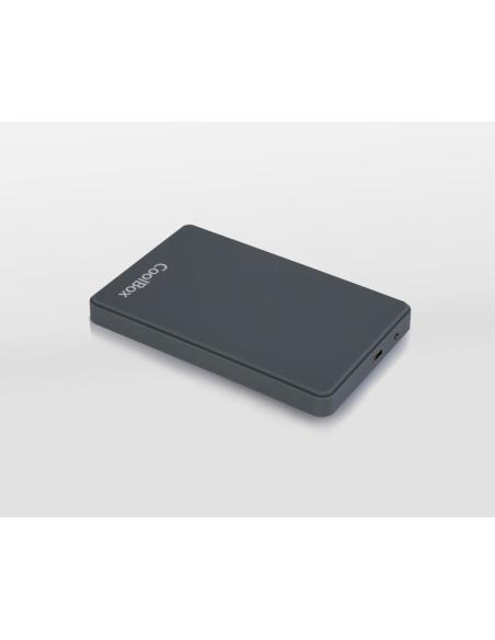 CAJA EXTERNA 2.5 COOLBOX SLIMCOLOR SCG2543 GRIS USB3.2 GEN1 COO-SCG2543-8