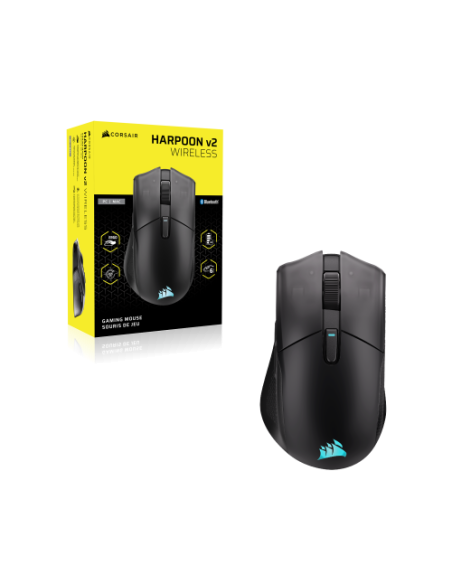 RATON CORSAIR GAMING HARPOON V2 WIRELESS RGB NEGRO CH-9311110-WW