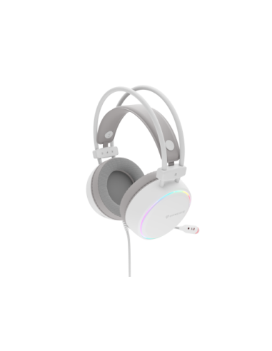 GENESIS NSG-2308 auricular y casco Auriculares Alámbrico Diadema Juego USB tipo A Blanco