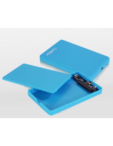 CAJA EXTERNA 2.5 COOLBOX SLIMCOLOR SCG2543 GRIS USB3.2 GEN1 COO-SCG2543-8